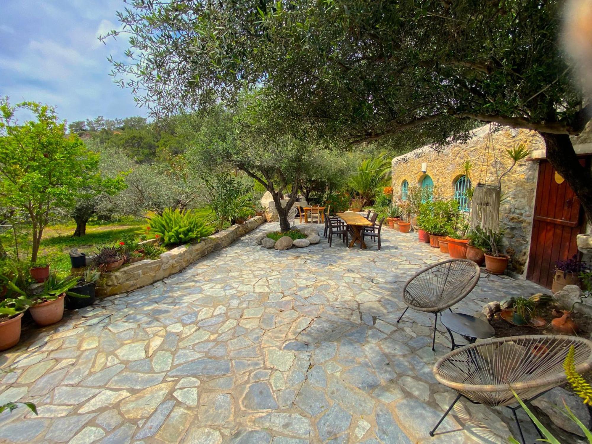 Natura Cottages Makrýgialos Exterior foto