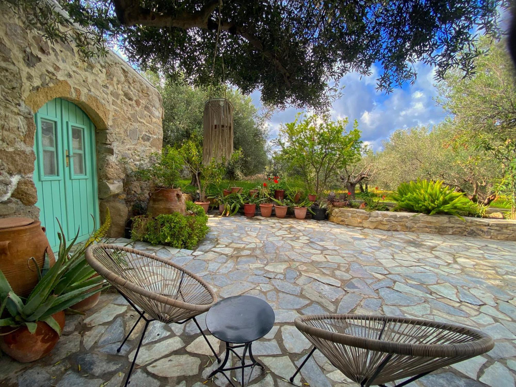Natura Cottages Makrýgialos Exterior foto